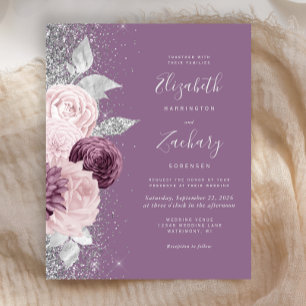 Orçamento Floral Rosa Malva Prateado Casamento Bri