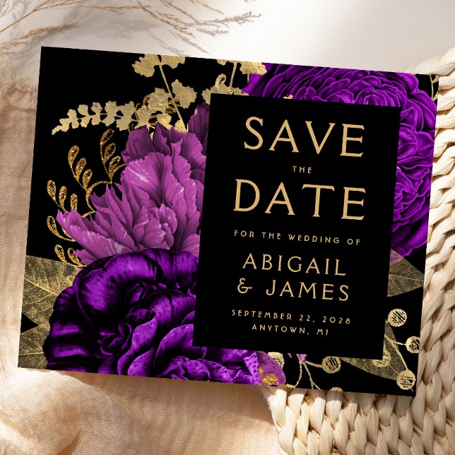 Orçamento Floral Roxo Dourado Casamento Salve a Da (Criador carregado)