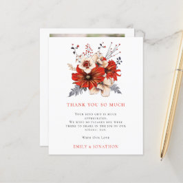 ORÇAMENTO Flores Vermelhas Citação Casamento 3 Fot