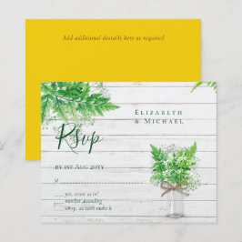 ORÇAMENTO Folhagem Rústica RSVP Folhas de Samambai