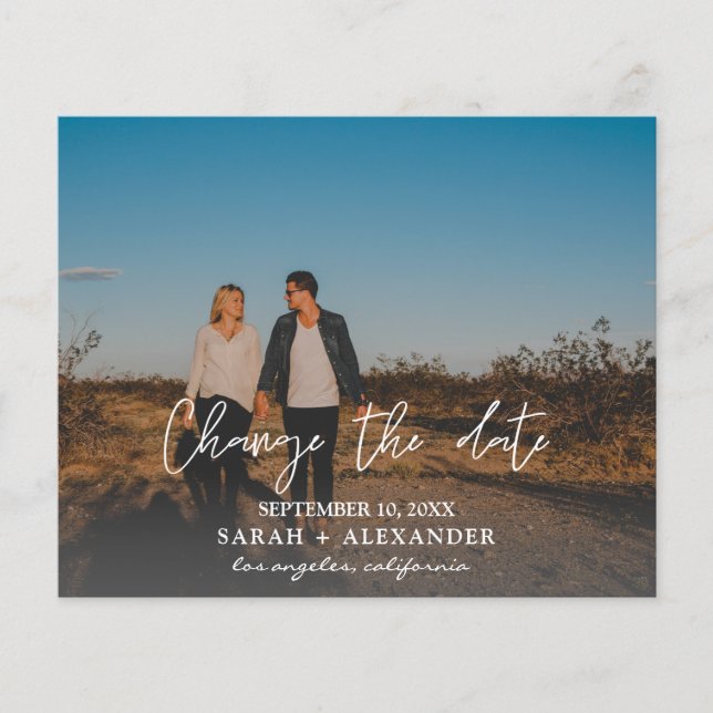 Orçamento Foto Horizontal Panfleto Alterar a Data (Frente)