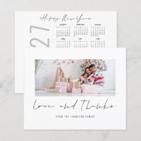 Orçamento Foto Natal Calendário 2027 Amor Agradeci