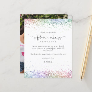 Orçamento Futuro Senhora Foto Colorida Glitter Obr