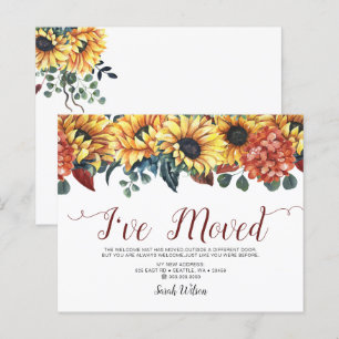 Orçamento Girassol Eu movi o anúncio em moviment