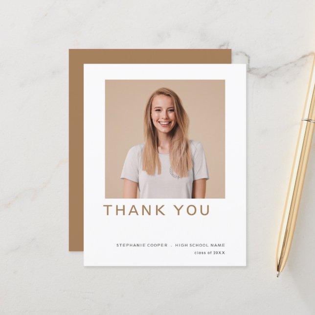 Orçamento Graduado Foto Ouro Graduação Agradecimen (Frente/Verso In Situ)