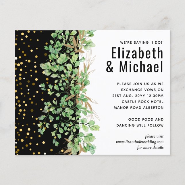 Orçamento GREENERY Deixa Casamento Noturno (Frente)