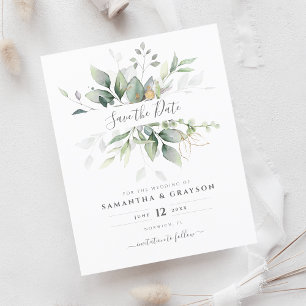Orçamento Greenery Eucalyptus Wedding
