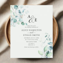 Orçamento Greenery Sage Wedding