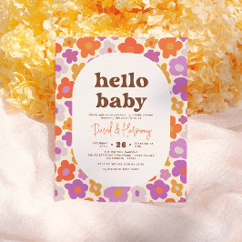 Orçamento Hello Baby Retro Laranja Margarida Chás
