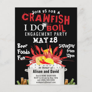 ORÇAMENTO I DO Noivado Crawfish Boil Invasão