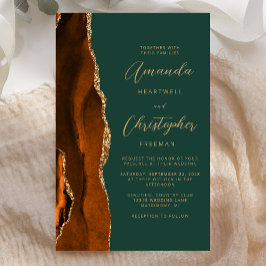 Orçamento Laranja Queimado Verde Ágata Casamento