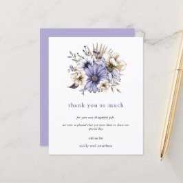 Orçamento Lilac Watercolor Florals