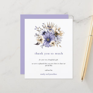 Orçamento Lilac Watercolor Florals