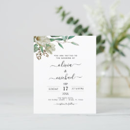 Orçamento Magnolia Eucalyptus Invitation