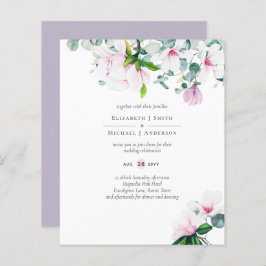 ORÇAMENTO Magnólias Rosas Eucalipto Lavanda Casame