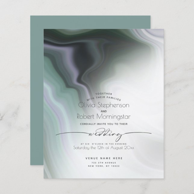 Orçamento Mas Bonita Jade Agate (Frente/Verso)