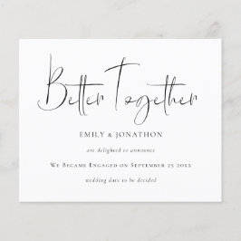 Orçamento Melhor Junto Anúncio de Noivado