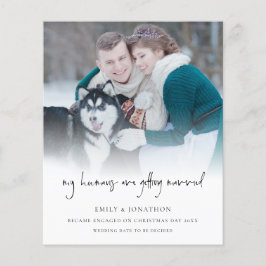 Orçamento Meus Humanos Casando com o Noivado Fotog