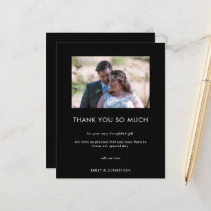 Orçamento Mínimo Foto Casamento Preto Obrigado