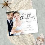 Orçamento Moderno Nosso Primeiro Natal Sr. Foto<br><div class="desc">Um preço orçamentário menor de 4, 5 x 5, 6 pol de alternativo em um pente de espessura de 110 semibrilho semelhante a um cartão postal. Há um por folha. Orçamento Moderna Nosso Primeiro Natal Como Sr. e Sra. Foto. Excelente de comemorar suas 1ruas casaram-se com o Natal, juntamente com...</div>
