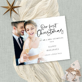 Orçamento Moderno Nosso Primeiro Natal Sr. Foto