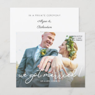 Orçamento Nos Casamos Com Anúncio De Casamento F