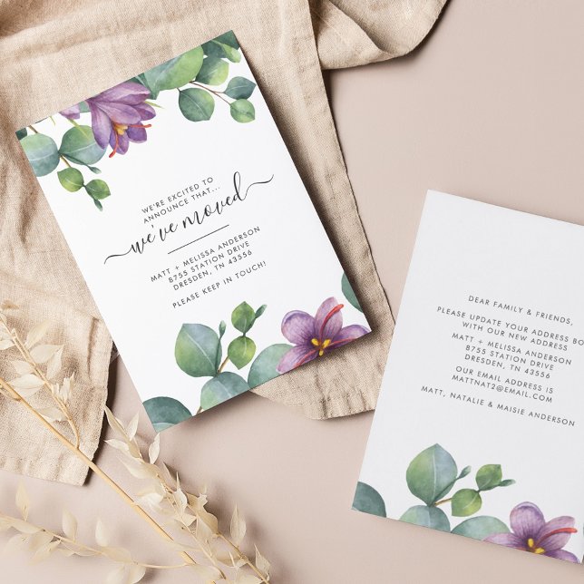 Orçamento Nós Nos Mudamos Anúncio de Mudança de Eu (Criador carregado)