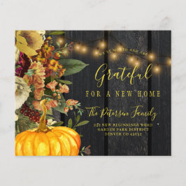 Orçamento novo anúncio de outono