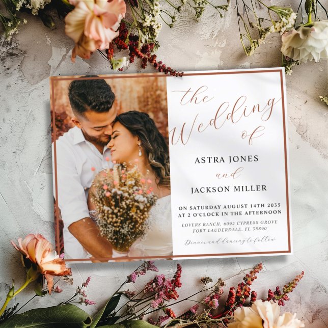 Orçamento O Casamento de Foto de Terracotta (Criador carregado)