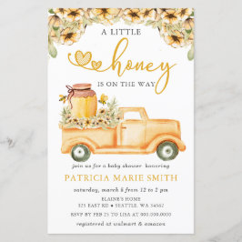 Orçamento O Mel Está A Caminho Do Chá de fraldas D