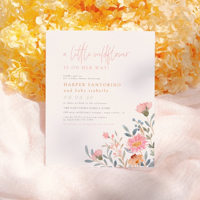 Orçamento O Wildflower Está A Caminho Do Chá de fr (Criador carregado)