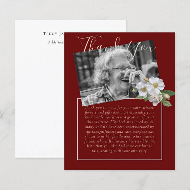 ORÇAMENTO Obrigado Foto Obituária do Memorial Fune (Frente/Verso)