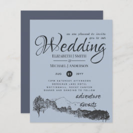 Orçamento Orçamento Precioso Montanhas Azuis Dusty