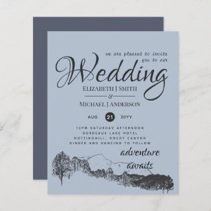 Orçamento Orçamento Precioso Montanhas Azuis Dusty