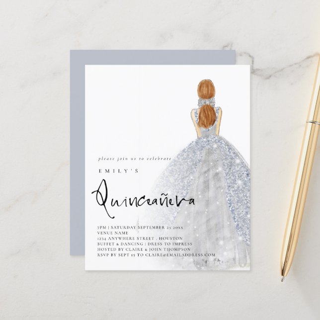 Orçamento Palhaço Castanho Claro Cabelo QR Quincea (Frente/Verso In Situ)