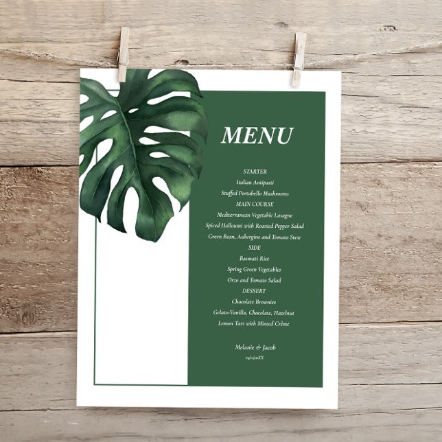Orçamento Palma Tropical Folm Menu do Casamento Fo (Criador carregado)