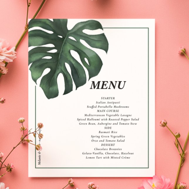 Orçamento Palma Tropical Folm Menu do Casamento Fo (Criador carregado)