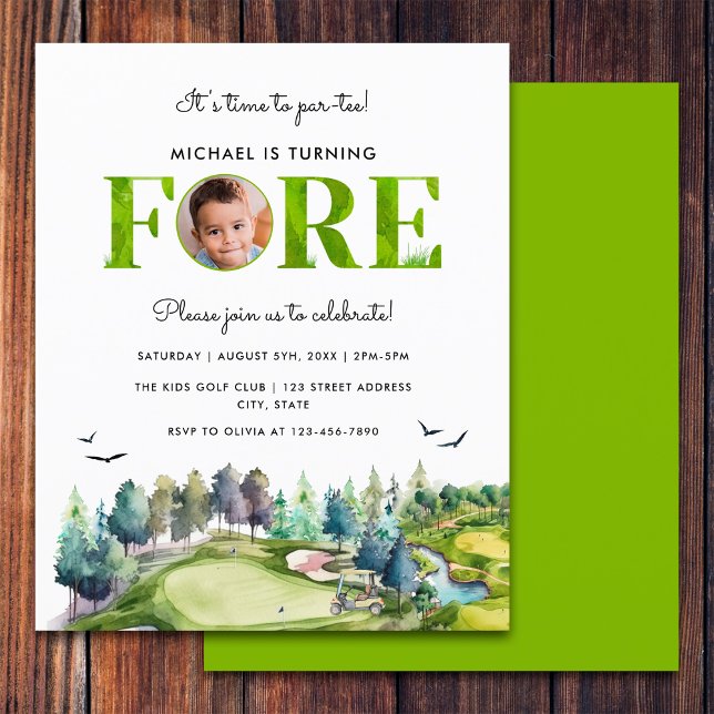 Orçamento Par-tee 4º Aniversário Primeiro Aniversá (Front and Back)