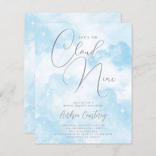 Orçamento para o Chá de panela Azul Sonho Nove na