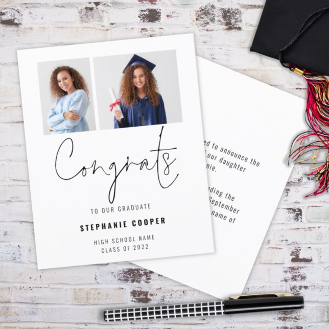 Orçamento Parabéns 2 Formando Foto 2022 Anúncio (Criador carregado)