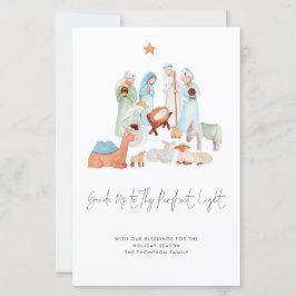 Orçamento perfeito Nós três Kings - Cartão de Féri