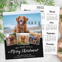 Orçamento Pet Photo Dog Feliz Natal 2025 Calendári