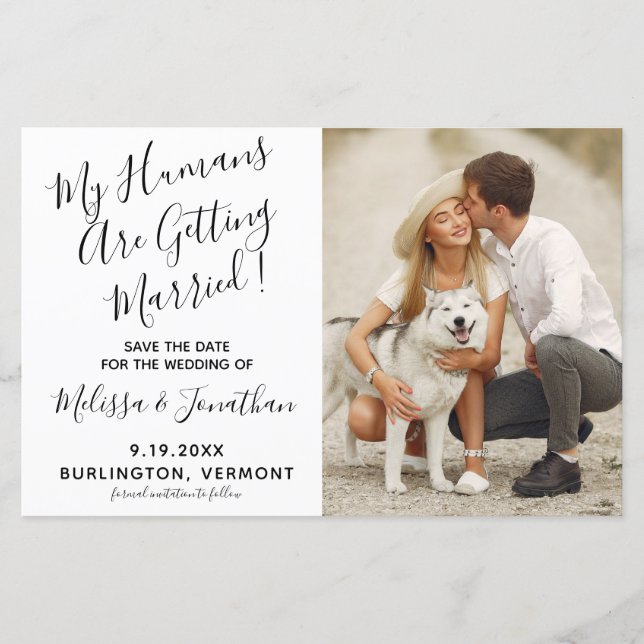 Orçamento Que Meus Humanos Estão Casando Com Casam (Frente)