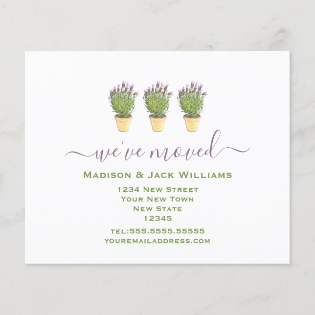 Orçamento que movemos | Novo Endereço | Novo lar (Frente)