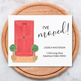 Orçamento que movi o anúncio de movimento da porta