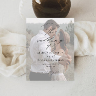 Orçamento Rascunho Elegante Foto Casamento Salvar 