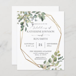Orçamento REC Rustic Eucalyptus & Dourado Casament