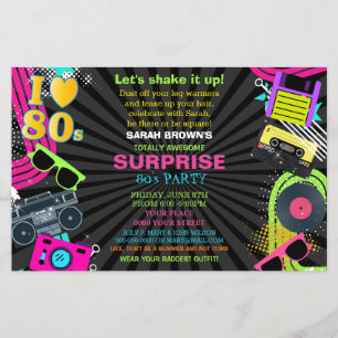 Orçamento Retro Totalmente Incrível convite de fes