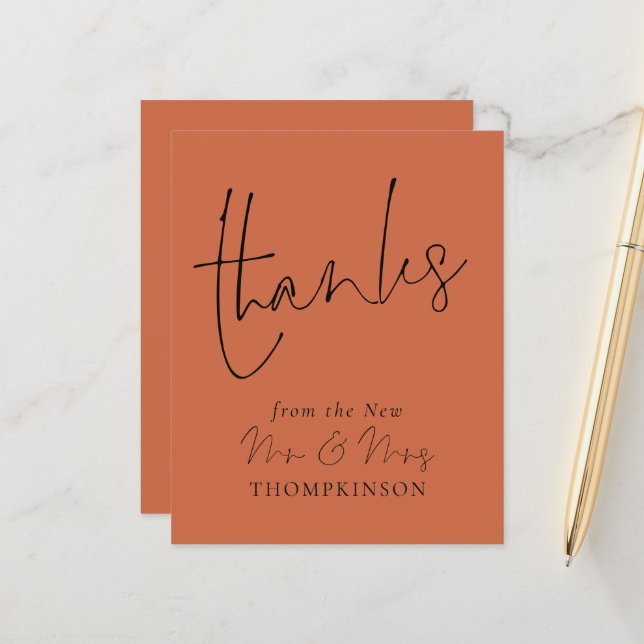 Orçamento Roteiro Novo Sr Sra Casamento Terracota  (Frente/Verso In Situ)