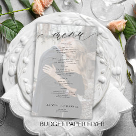 Orçamento roteiro romântico foto casamento menu